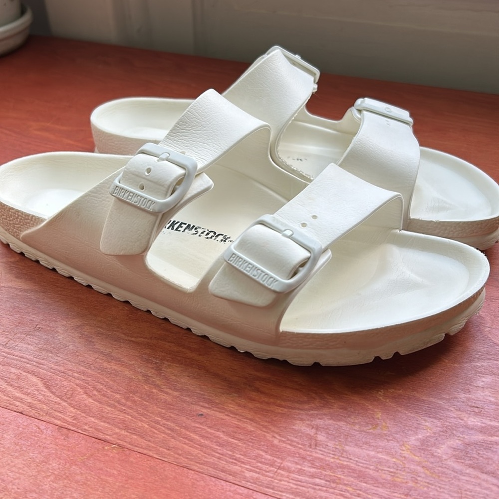 Birkenstock Arizona Essentials EVA Unisex White 41 - Picture 11 of 15